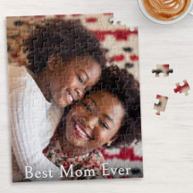 Mejor Mamá del Mundo Recuerdo Personalizado con Fo