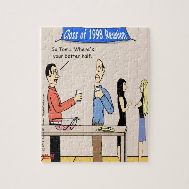 Puzzle "Mejor mitad" (Vertical)