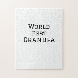 Puzzle Mejor mundo Abuelo agregar nombre texto deportes s