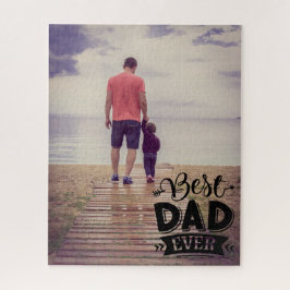 Puzzle Mejor Papá del Mundo | Foto Personalizada