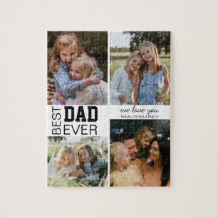 Puzzle Mejor Papá Fotos Personalizadas