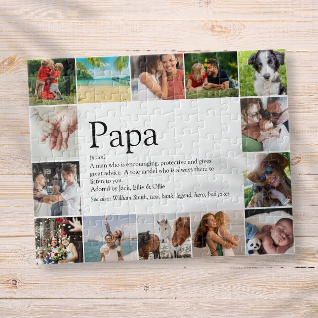 Puzzle Mejor papá, papá, padre definición 14 foto (Subido por el creador)