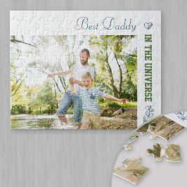 Puzzle Mejor papi en el universo - Foto Personalizado