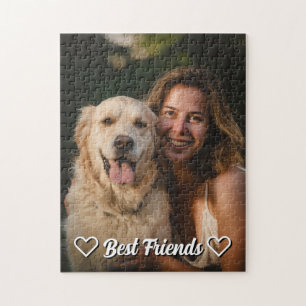 Puzzle Mejor regalo personalizado de foto de mascota para