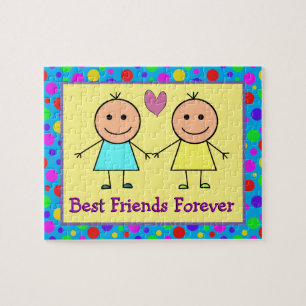 Puzzle Mejores Amigas Para Siempre