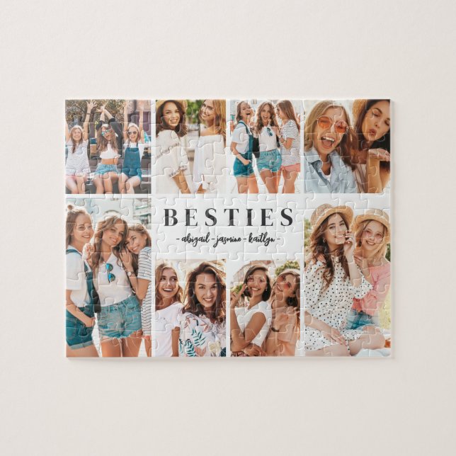 Puzzle Mejores Amigos BFF Foto (Horizontal)