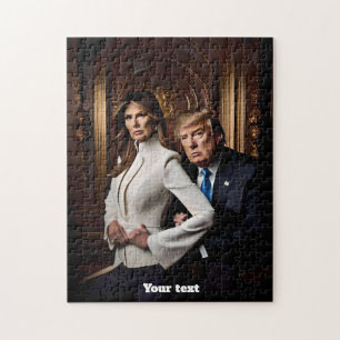 Puzzle Melania y Donald Trump