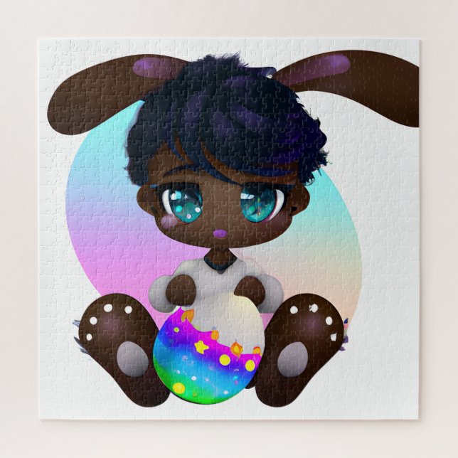 Puzzle Melanin Melanin conejo conejo bebé Melanin (Vertical)