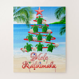 Puzzle Mele Kalikimaka Turtles