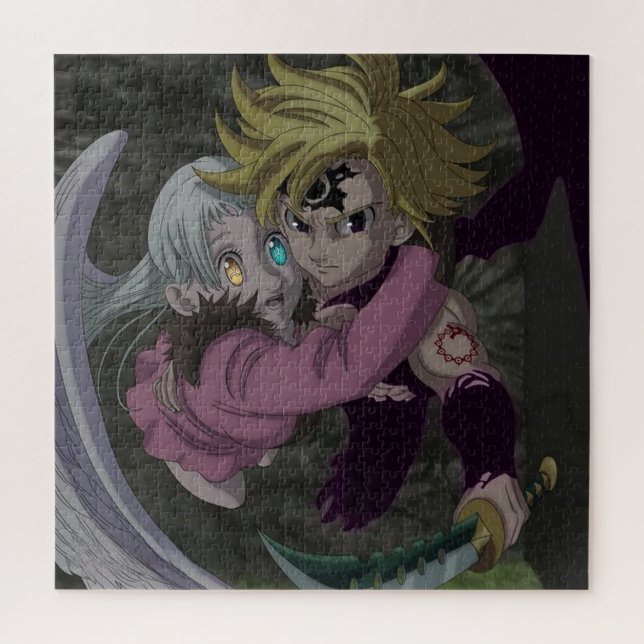Puzzle Meliodas and Elizabeth (Vertical)