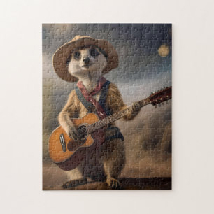 Puzzle Melodías de la Sabana A Meerkat Guitar Serenade,
