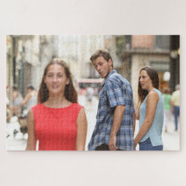 Puzzle Meme de Boyfriend distraído