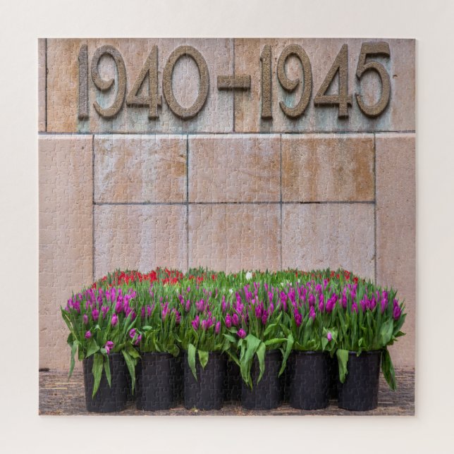 Puzzle Memorial a nuestros soldados de la Segunda Guerra  (Vertical)