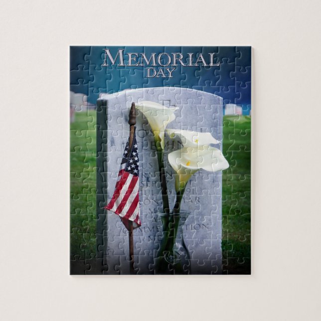 Puzzle Memorial Day (Vertical)