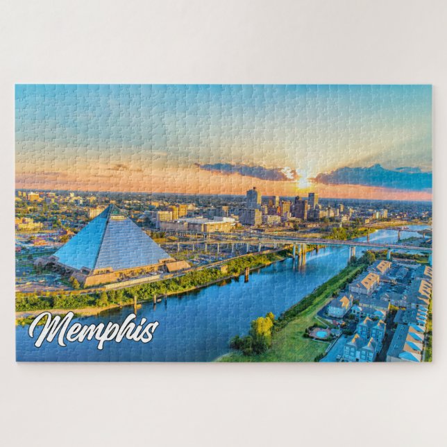 Puzzle Memphis, Tennessee, Estados Unidos (Horizontal)