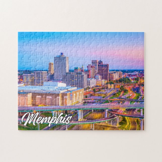 Puzzle Memphis, Tennessee, Estados Unidos (Horizontal)