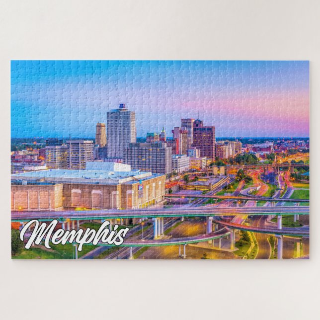 Puzzle Memphis, Tennessee, Estados Unidos (Horizontal)