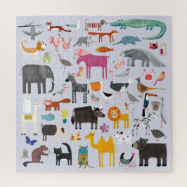 Puzzle Menagerie animal