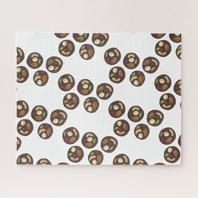 Puzzle Mendiantes Chocolates franceses chocolate Chocohol (Horizontal)