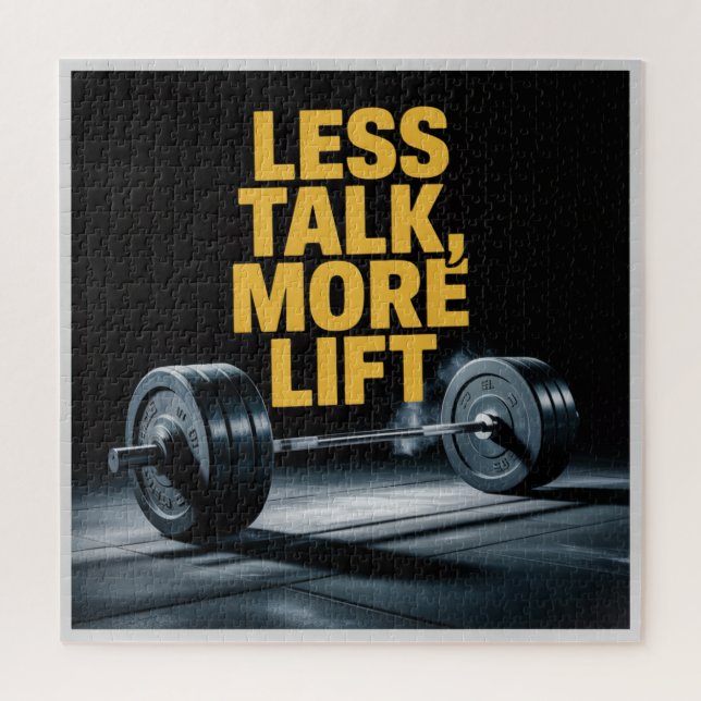 Puzzle Menos charla, más elevación (Vertical)