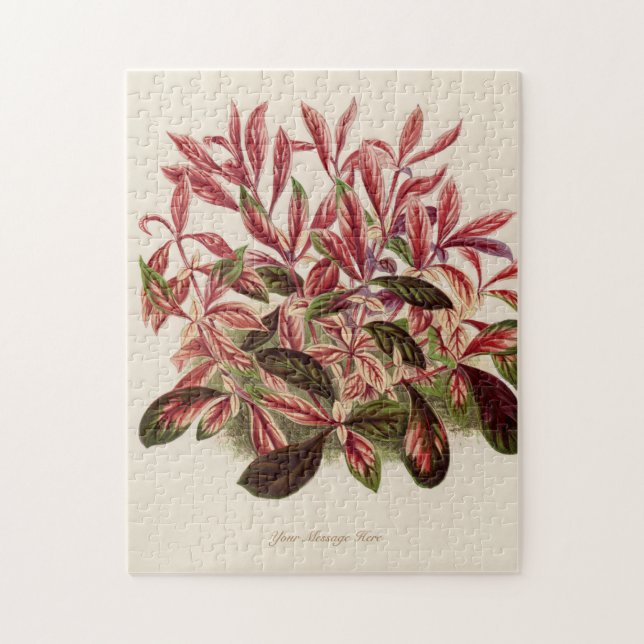 Puzzle Mensaje personalizado: papá de jardinero de la pla (Vertical)