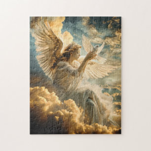 Puzzle Mensajeros del Ángel de la Paz con Paloma Blanca