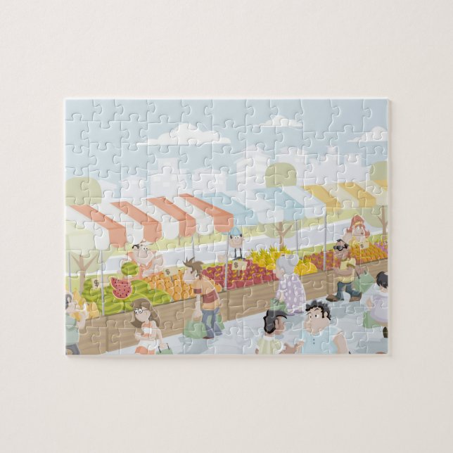Puzzle Mercado (Horizontal)