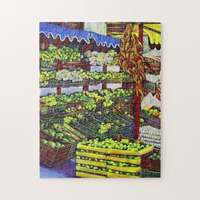 Puzzle Mercado de Eddie, Hungría (Vertical)