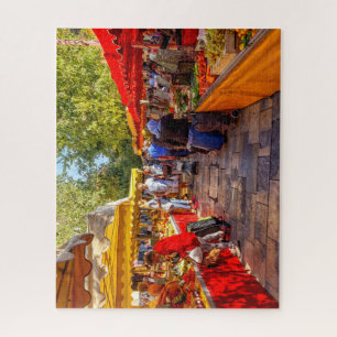 Puzzle Mercado de frutas y hortalizas, Toulon, Provenza,