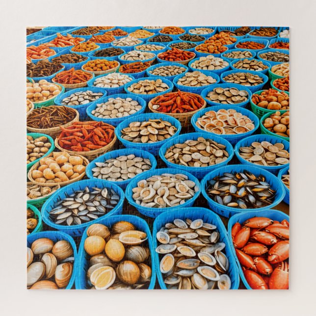 Puzzle Mercado de pescado (Vertical)