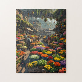 Puzzle mercado jamaicano