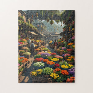 Puzzle mercado jamaicano
