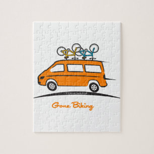 Puzzle Mercedes Sprinter Gone Bicicleta