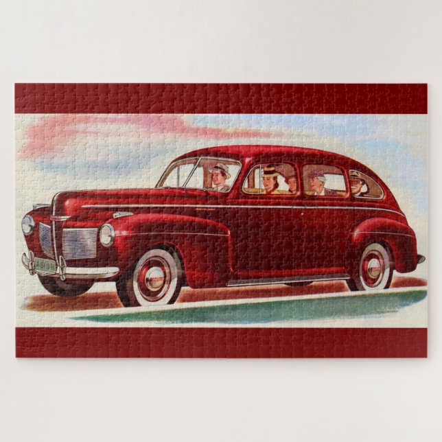 Puzzle Mercurio rojo 1941 8 (Horizontal)