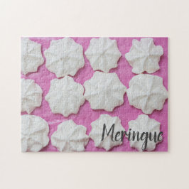 Puzzle Meringues en regalo de papel rosa