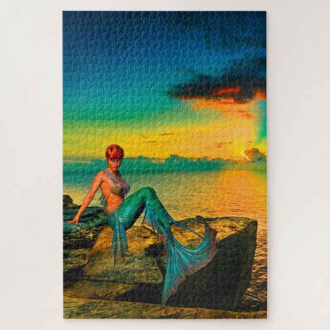 Puzzle Mermaid (Vertical)