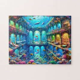 Puzzle Mermaid Castle Enchanting Underwater Kingdom