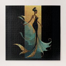 Puzzle MERMAID NOIR SERIES #1 Postcard