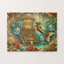 Puzzle Mermaid Potion Shop Underwater Steampunk Apothecar