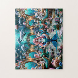 Puzzle Mermaid Salon Day Undersea Elegance Ocean Gift