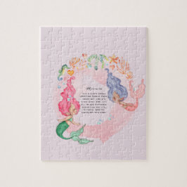 Puzzle MERMAIDS personalizado