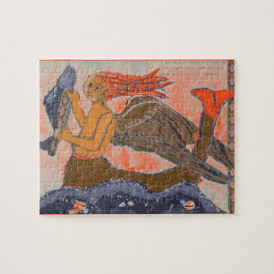Puzzle Merman medieval/Sirena