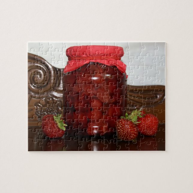 Puzzle mermelada de fresa (Horizontal)