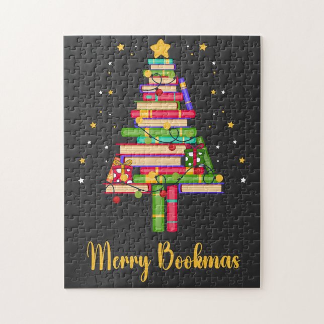 Puzzle Merry Bookmas (Vertical)