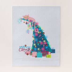 Puzzle Merry Catmas Navidades