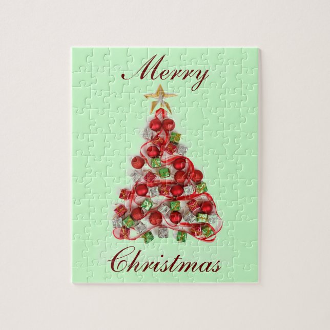 Puzzle Merry Christmas (Vertical)