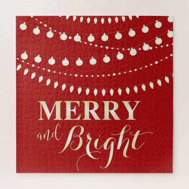 Puzzle Merry y Bright (Vertical)