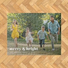 Puzzle Merry y Bright | Elegantes Navidades de fotografía