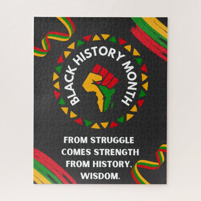 Puzzle Mes de historia negra (Vertical)