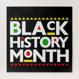 Puzzle Mes de la historia negra Melanin Hombres Mujeres C